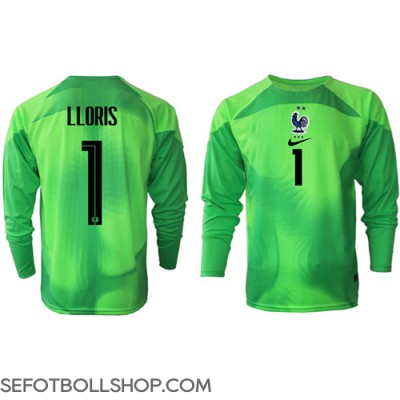 Billiga Frankrike Hugo Lloris #1 Målvakt Borta fotbollskläder VM 2022 Långärmad